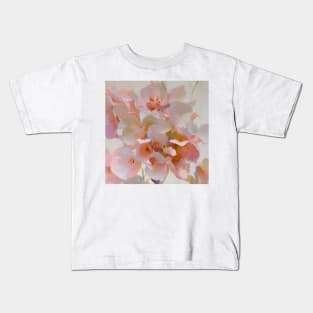 Airy Apple Blossoms Kids T-Shirt